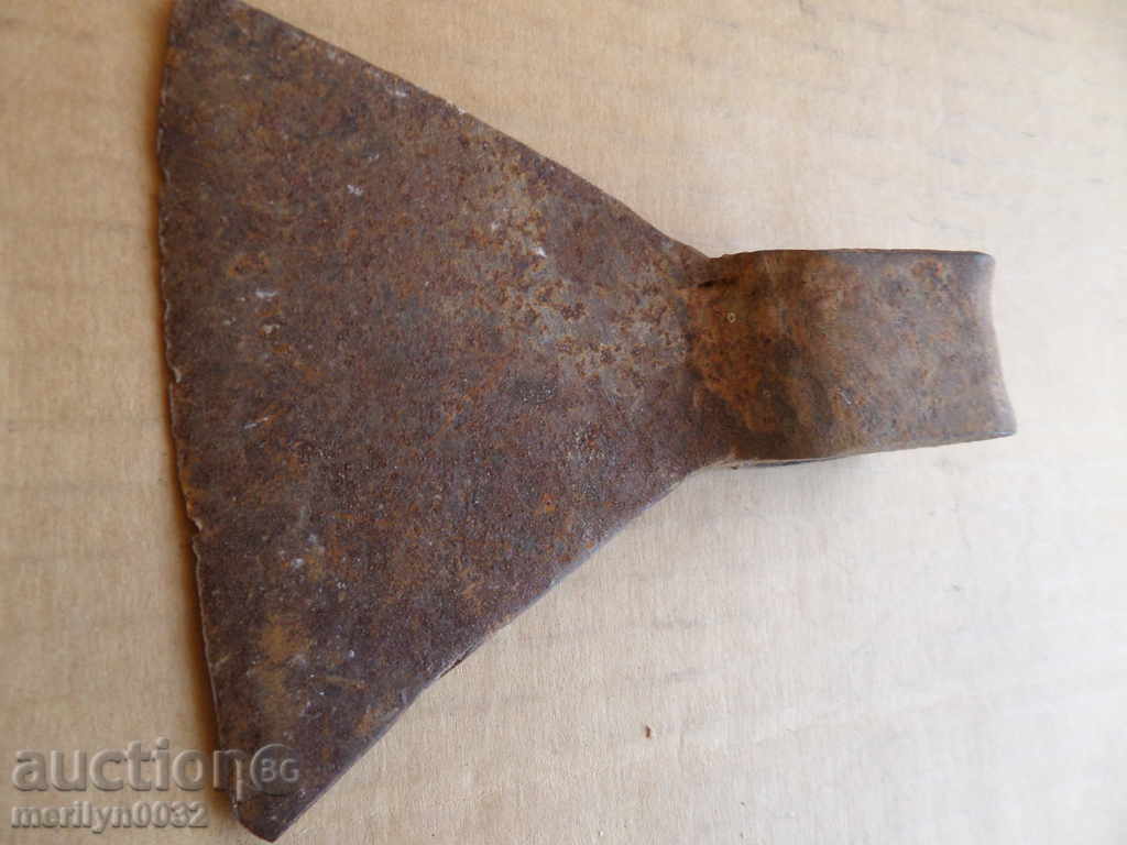 Old forged blade forged iron knife cutter - 6 Old forged blade forged iron knife cutter - 6