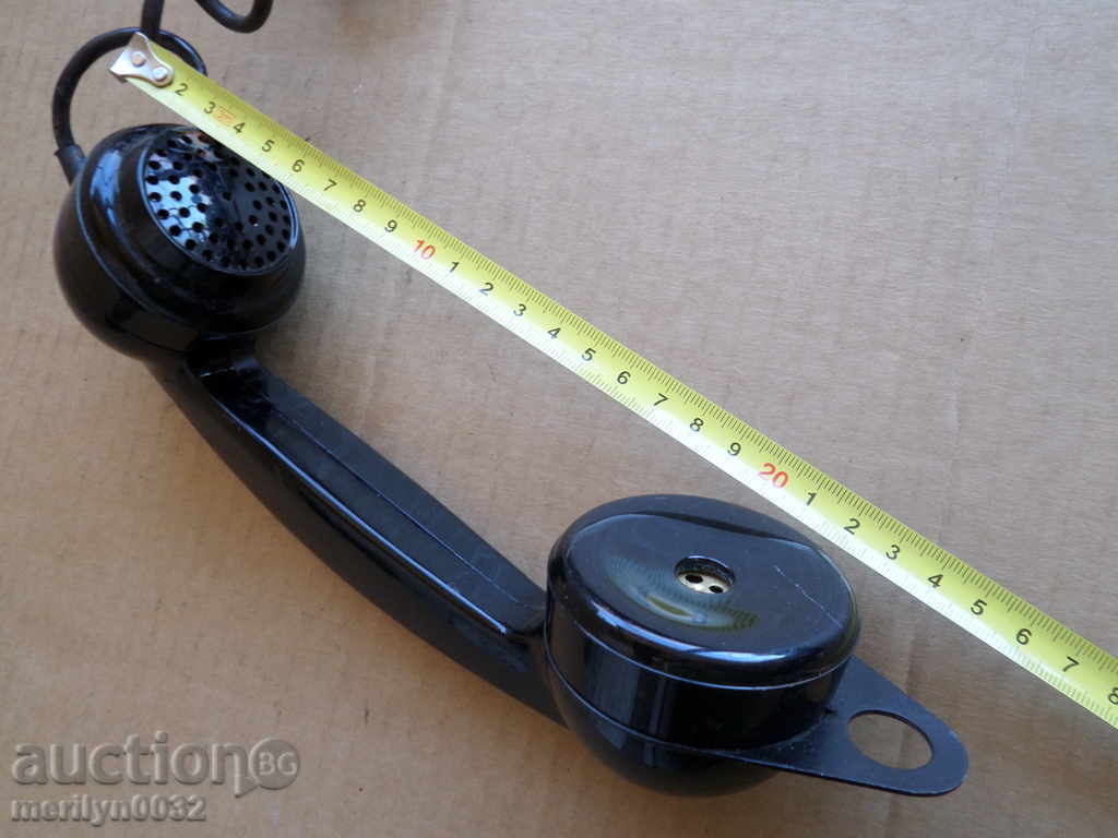 Livrarea Vechiul telefon receptor bachelita, telegraf Livrarea Vechiul telefon receptor bachelita, telegraf