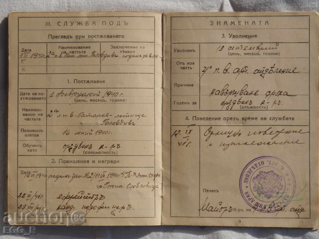 Old Warfare Book Warfare 1940 - 5 Old Warfare Book Warfare 1940 - 5