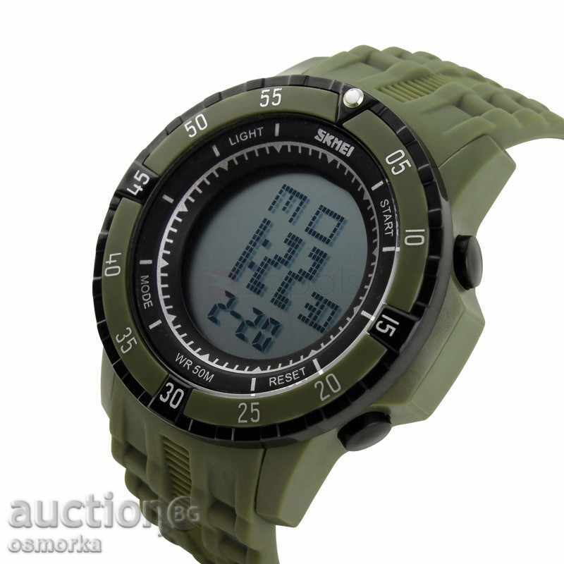 New sporty Skmei Shock military watch strap with price 24.00 BGN | € 12.27