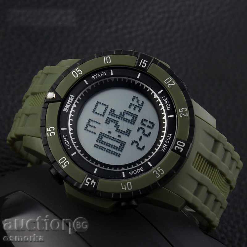 Auction  New sporty Skmei Shock military watch strap