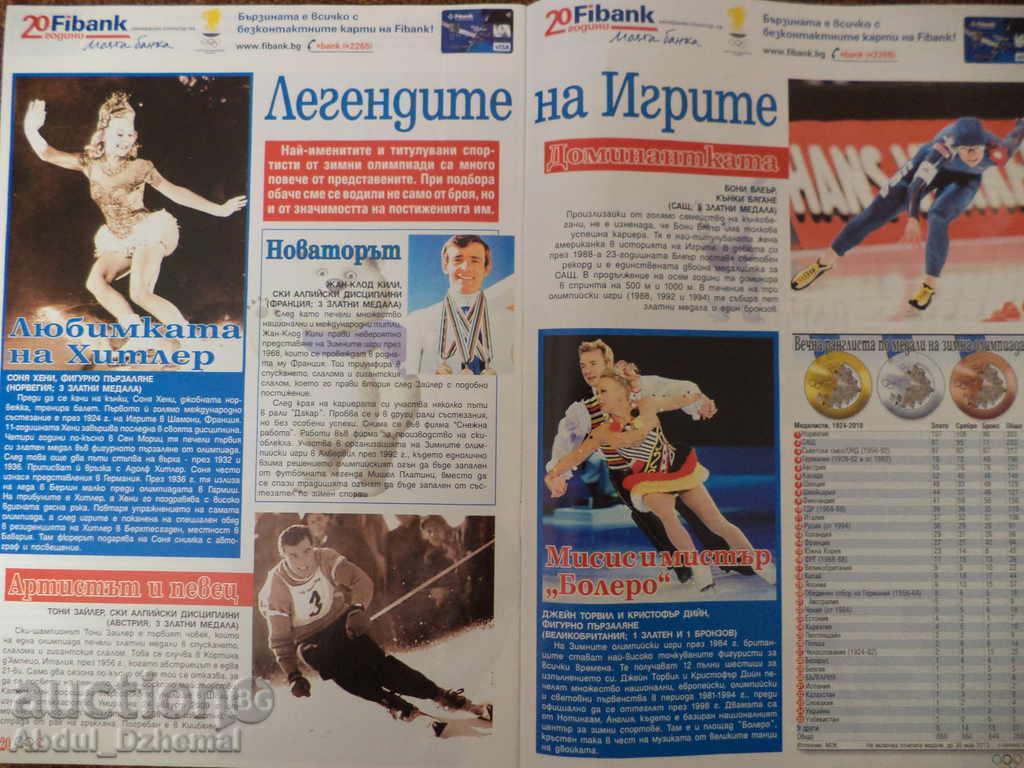 Delivery of 2 Sports programs - Sochi 2014 Delivery of 2 Sports programs - Sochi 2014