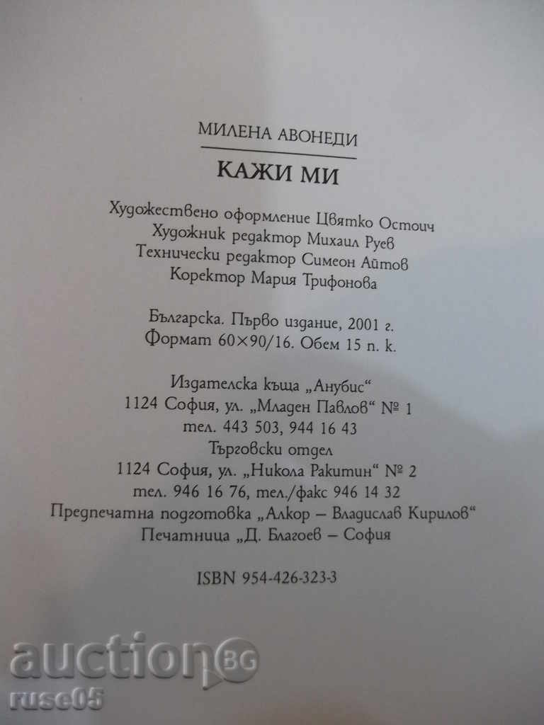 "Tell Me - Milena Avondy" - 240 pages - 6 "Tell Me - Milena Avondy" - 240 pages - 6