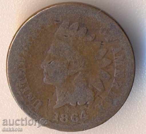 ΗΠΑ εκατό το 1864, η έκδοση χάλκινο με τιμή 20.00 BGN | € 10.23 ΗΠΑ εκατό το 1864, η έκδοση χάλκινο με τιμή 20.00 BGN | € 10.23