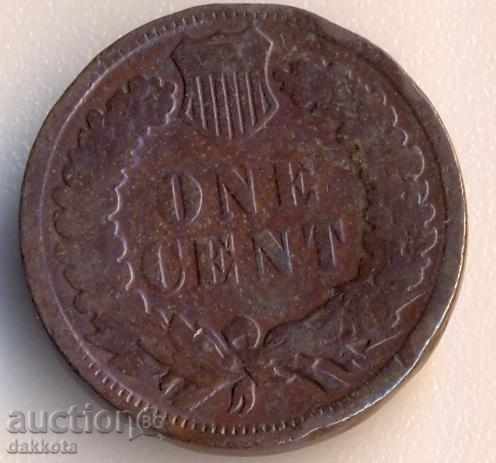САЩ цент 1883 година