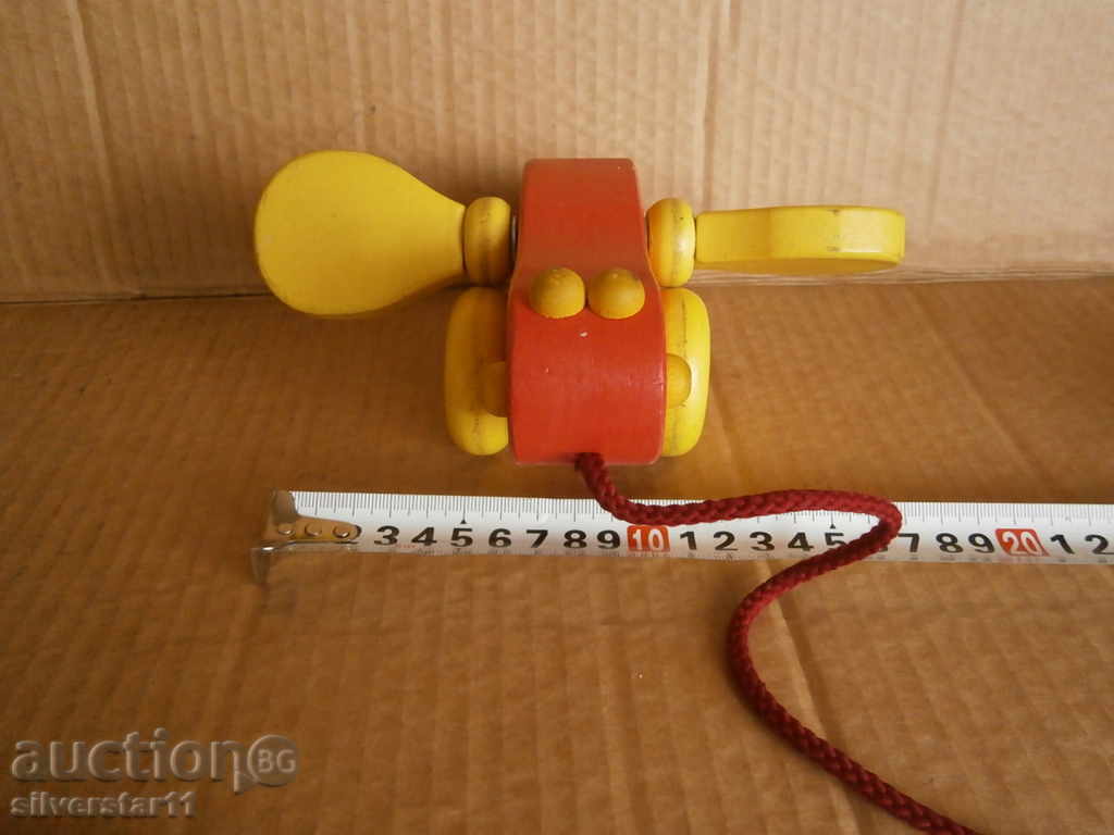 retro wooden toy on wheels with price 15.00 BGN | € 7.67 retro wooden toy on wheels with price 15.00 BGN | € 7.67