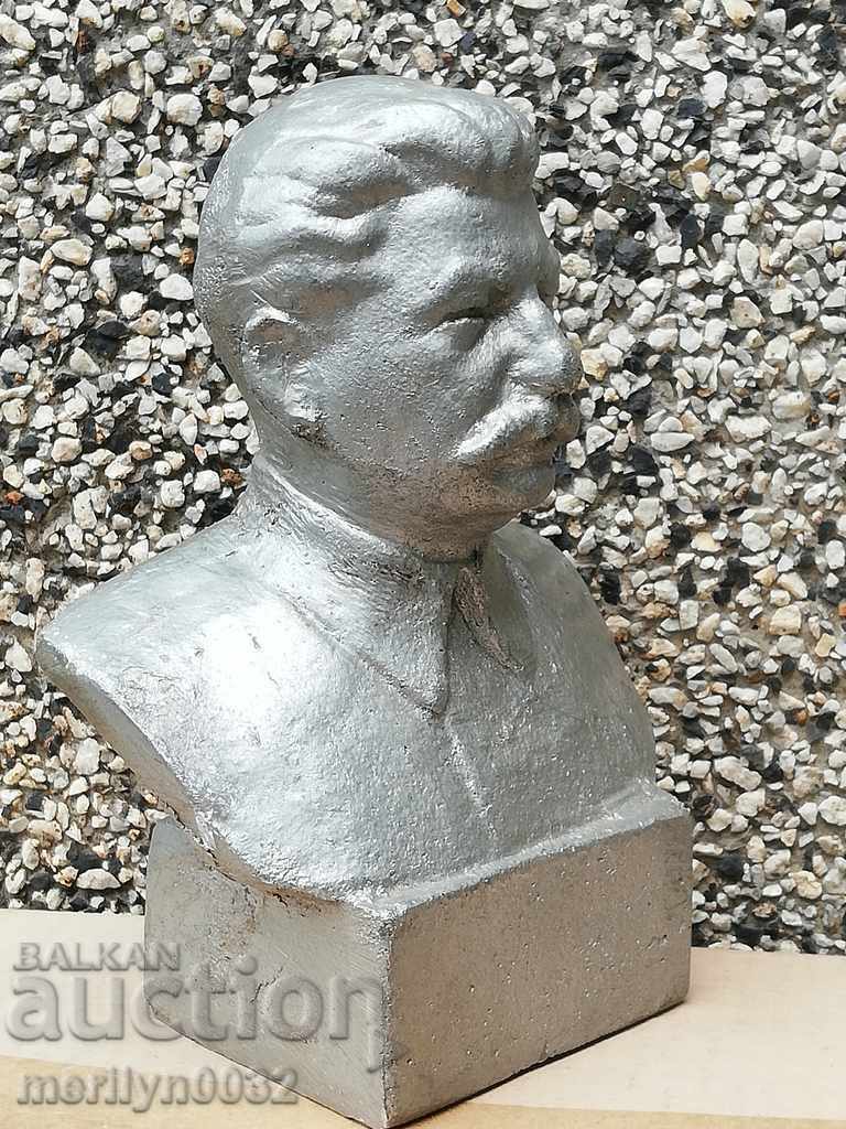 Livrarea Bust din aluminiu al figurinei lui Stalin, plastic, statuetă