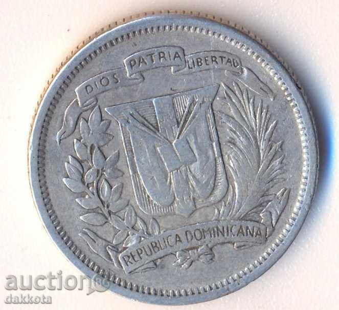 Δομινικανή Δημοκρατία 25 σ. 1944, γρ. 6, κυκλοφορία 400 χιλ. με τιμή 40.00 BGN | € 20.45 Δομινικανή Δημοκρατία 25 σ. 1944, γρ. 6, κυκλοφορία 400 χιλ. με τιμή 40.00 BGN | € 20.45