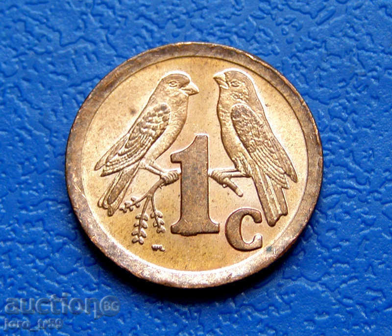Africa de Sud 1 cent 1 cent 1995 AFRICA DE SUD SUID-AFRIKA