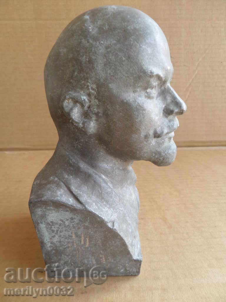 Алуминиев бюст на Ленин, фигура, пластика, статуетка - 7 Алуминиев бюст на Ленин, фигура, пластика, статуетка - 7