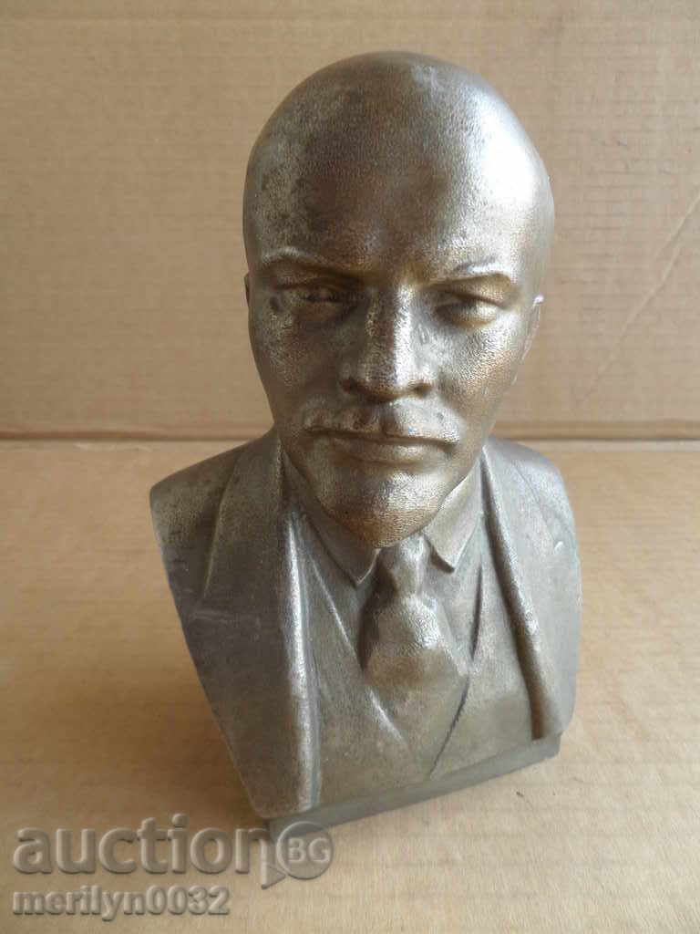 Aluminiu bust Lenin figura, sculptura, figurina