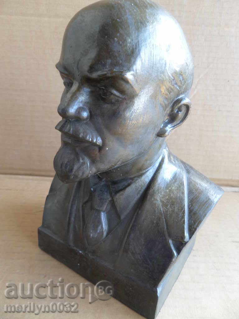 προτομή αλουμινίου Λένιν εικόνα, γλυπτική, ειδώλιο
