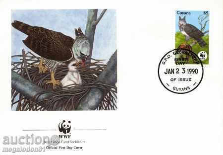WWF kit first. Envelopes Guyana 1990 with price 5.00 BGN | € 2.56 WWF kit first. Envelopes Guyana 1990 with price 5.00 BGN | € 2.56