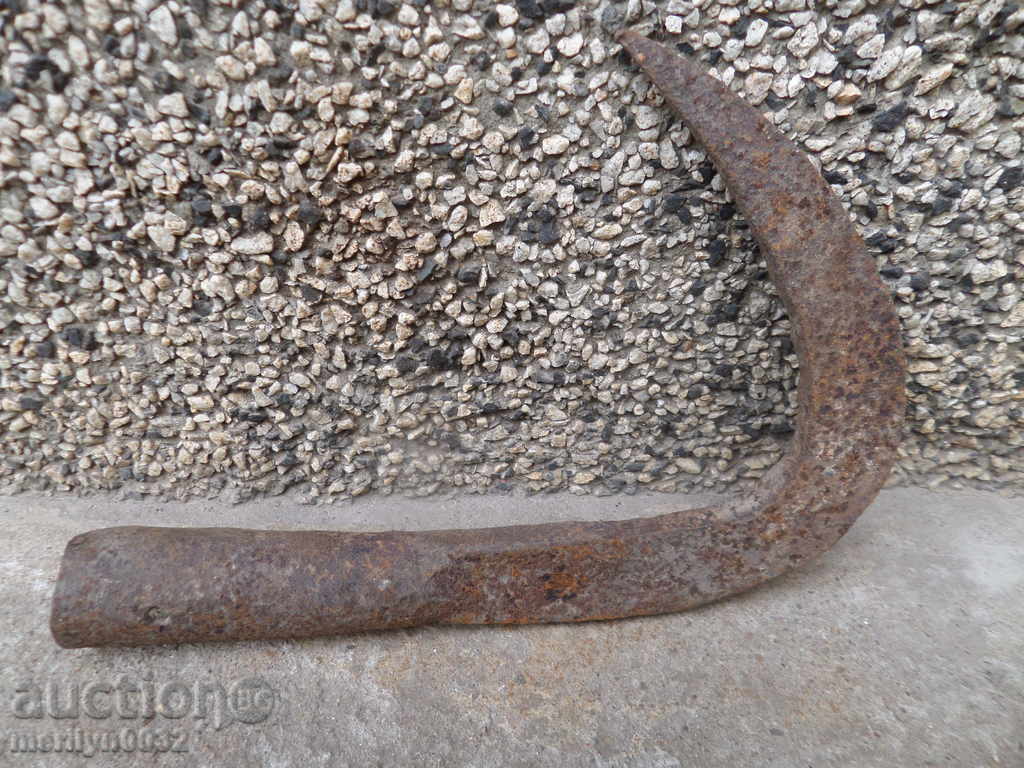 Old hook for wrought iron chanel kangja - 6 Old hook for wrought iron chanel kangja - 6