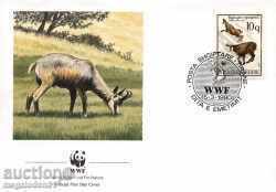 WWF FDC Albania Set 1991 - Wild Goat with price 3.00 BGN | € 1.53 WWF FDC Albania Set 1991 - Wild Goat with price 3.00 BGN | € 1.53