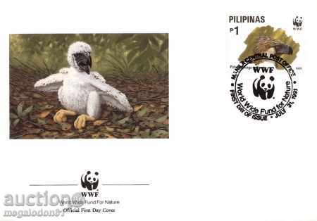 WWF FDC Kit Philippines 1991 - Eagle with price 6.00 BGN | € 3.07 WWF FDC Kit Philippines 1991 - Eagle with price 6.00 BGN | € 3.07