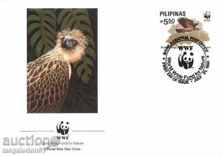 Auction WWF FDC Kit Philippines 1991 - Eagle Auction WWF FDC Kit Philippines 1991 - Eagle
