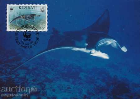 WWF Cards Maximum Kiribati 1991