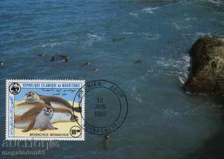 Delivery of WWF Max Mauritania 1986 maps Delivery of WWF Max Mauritania 1986 maps