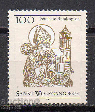 1994. Γερμανία. 1000 του θανάτου του Αγίου Wolfgang.