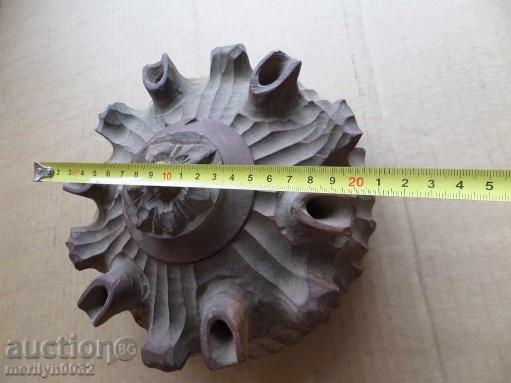 Threaded old court of the 20th century wood carving - 5 Threaded old court of the 20th century wood carving - 5