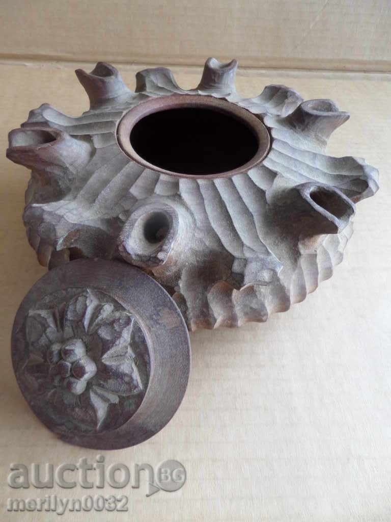 Threaded old court of the 20th century wood carving - 6 Threaded old court of the 20th century wood carving - 6