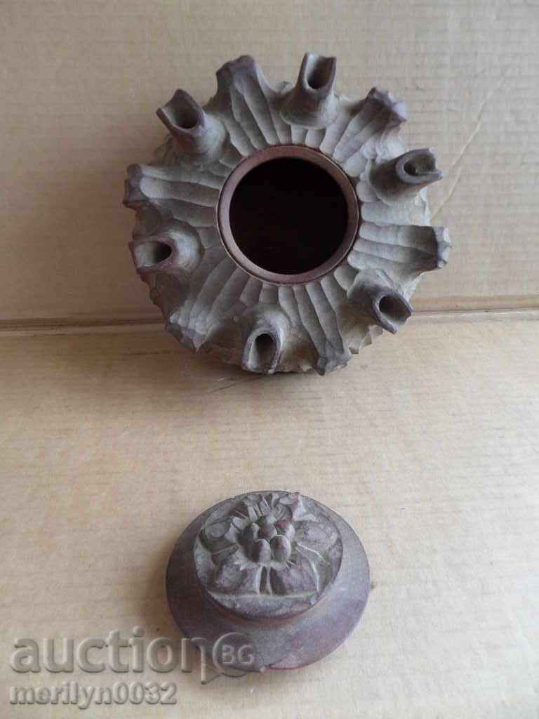 Threaded old court of the 20th century wood carving - 7 Threaded old court of the 20th century wood carving - 7