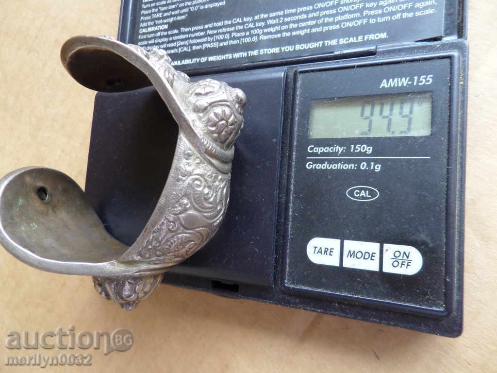 Renaissance silver bracelet slingshot, sachan, jewelry, silver - 6 Renaissance silver bracelet slingshot, sachan, jewelry, silver - 6