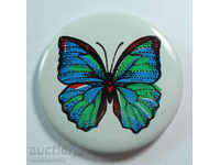 15956 USSR sign blue butterfly