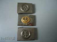 LOT OF THREE OLD MILITARY POINTS FROM GERMAN COMMUNISM