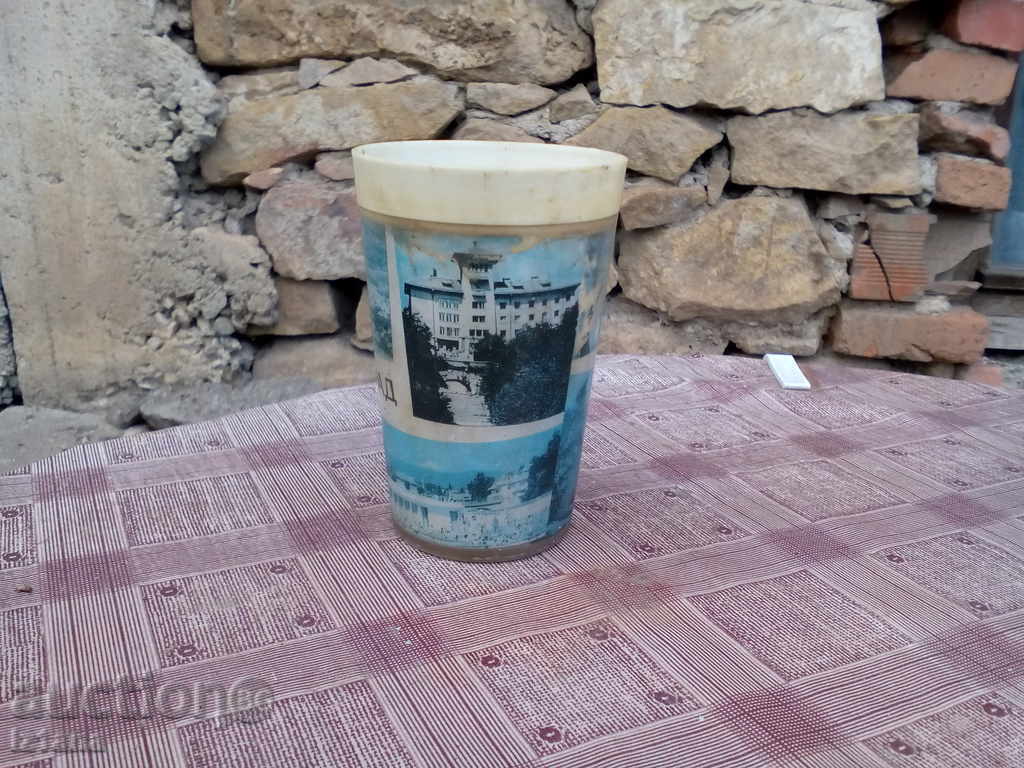 Souvenir cup VELINGRAD with price 5.00 BGN | € 2.56 Souvenir cup VELINGRAD with price 5.00 BGN | € 2.56