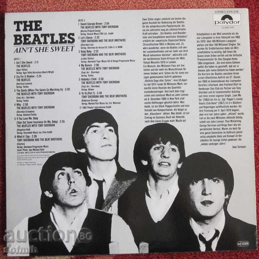 music plate Beatles The Beatles with price 50.00 BGN | € 25.56 music plate Beatles The Beatles with price 50.00 BGN | € 25.56