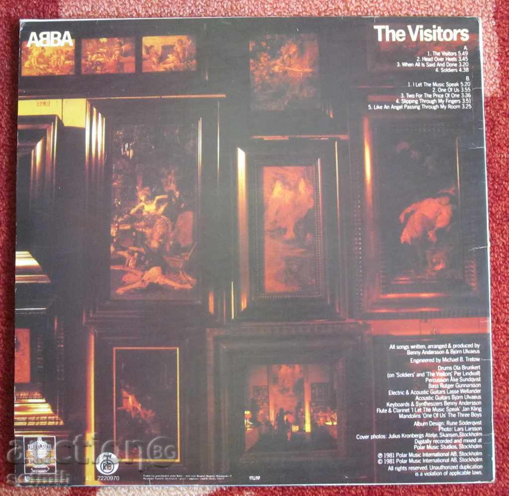 music plate Abba with price 25.00 BGN | € 12.78 music plate Abba with price 25.00 BGN | € 12.78