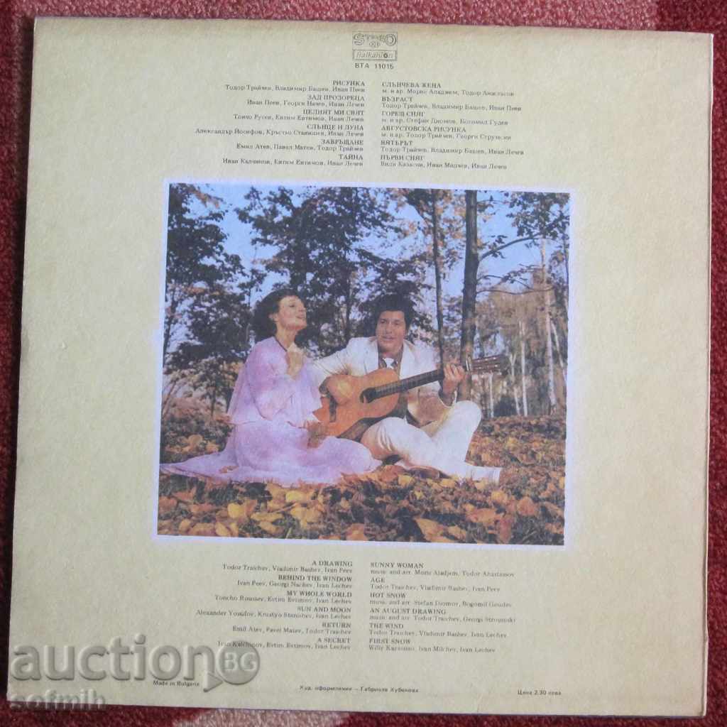 music plate Mariana and Todor Traichevi with price 20.00 BGN | € 10.23 music plate Mariana and Todor Traichevi with price 20.00 BGN | € 10.23