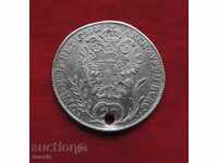 20 Kreuzer Αυστρία-Ουγγαρία 1791 Σε Αργυρό - Λεοπόλδος Β'