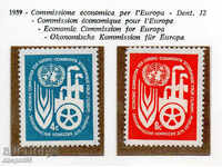 1959. ООН - Ню Йорк. Икономическа комисия за Европа.