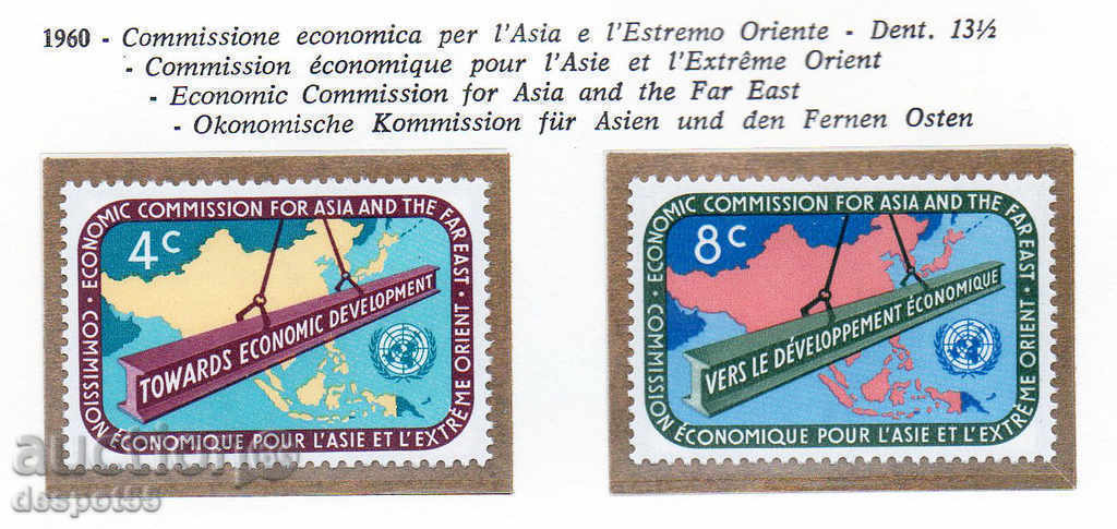 1960. United Nations - New York. Economic Commission for Asia ("ECAFE")