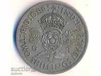 Великобритания 2 шилинга 1948 година