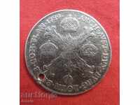 1/4 Kronenthaler 1789 In the Austrian Netherlands Franz Joseph II