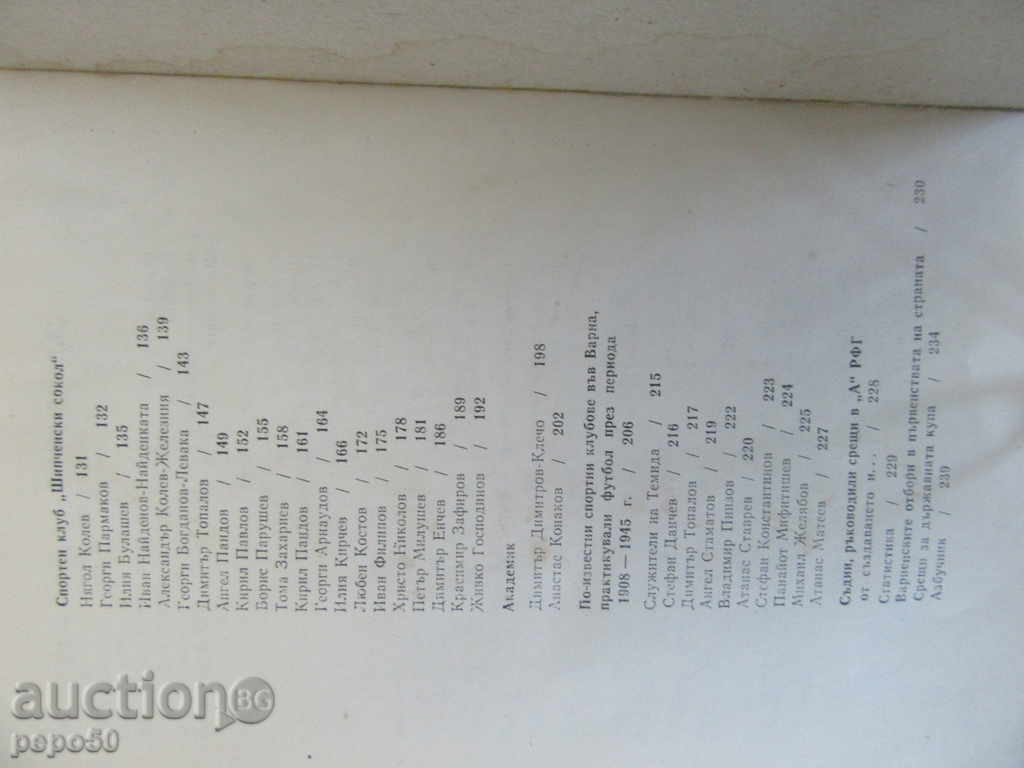 Delivery of FOOTBALL VARNA / Reference / - 1988 Delivery of FOOTBALL VARNA / Reference / - 1988