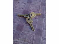 A secret bronze key