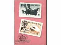 Timbre Carte poștală Europa septembrie 1979 Suedia