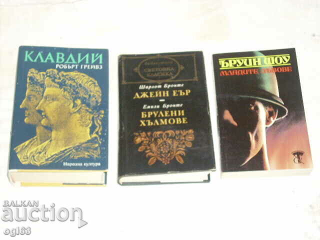 Books 3 pcs Classic novels 4