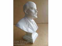 Bust of Lenin PORCELAIN Original figure statue of plastic