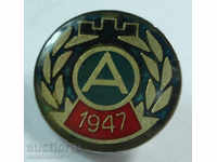 16165 Bulgaria club de fotbal semn Akademik Sofia 1947.