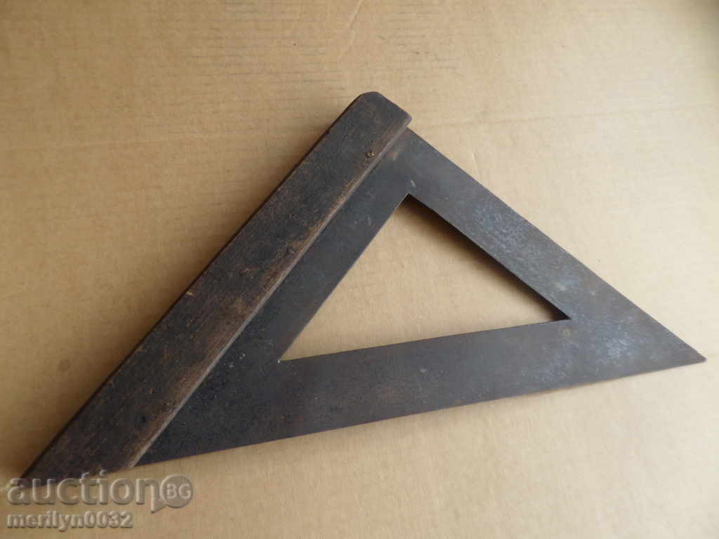 instrument Vechi tâmplar din lemn unghi de fier - 5