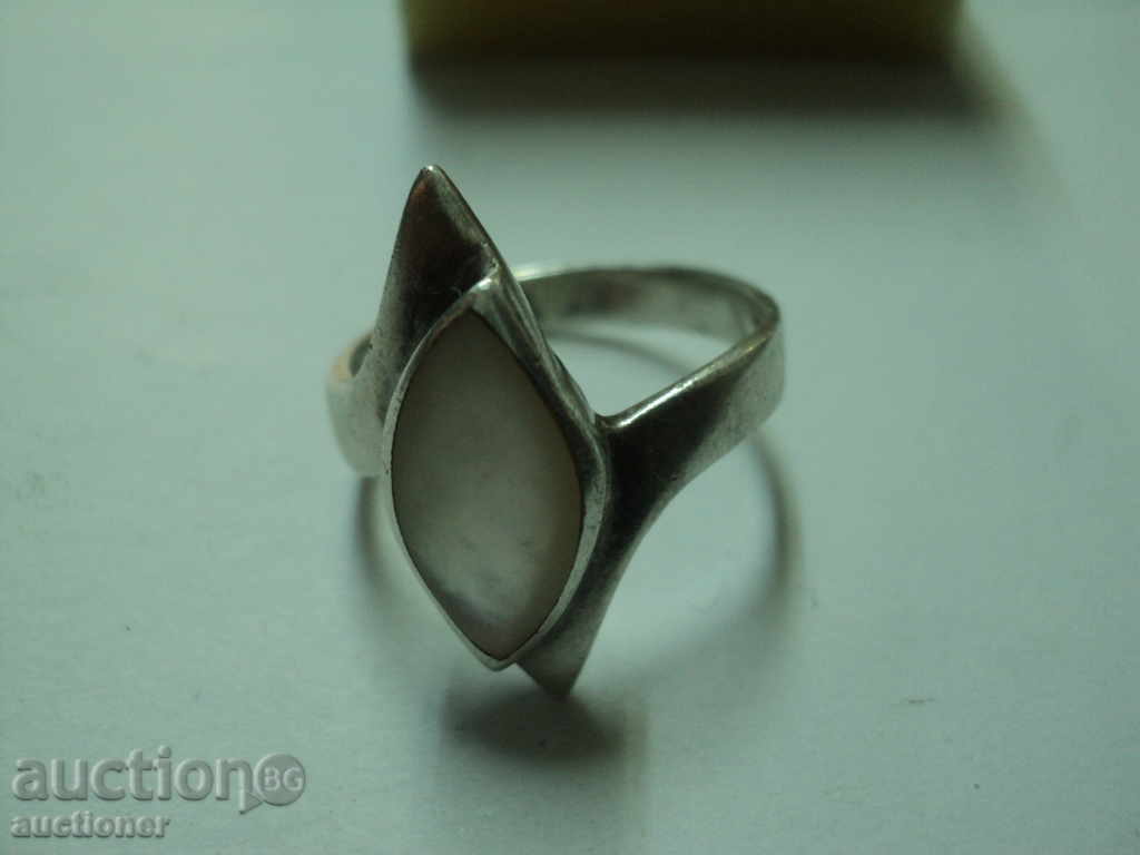 STAR SILVER RING. - 6 STAR SILVER RING. - 6