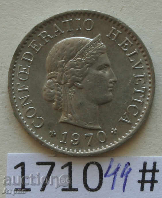 5 1970 Elveția rapel cu preț € 0.26 | 0.51 BGN