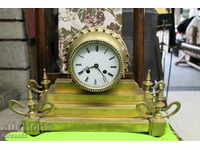 Mantel Ship French Bronze Clock