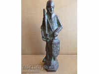 Statuette, author's figure, bronze figurine, plastic sculpture